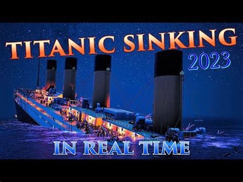 The new and improved Titanic real-time sinking animation from the ...