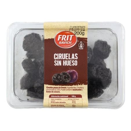 Comprar Ciruelas Pasas Sin Hueso Frit Ravich G