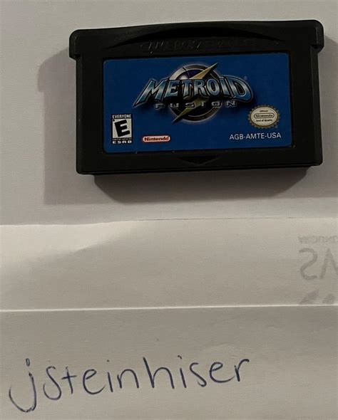 Metroid Fusion Item Only Gameboy Advance