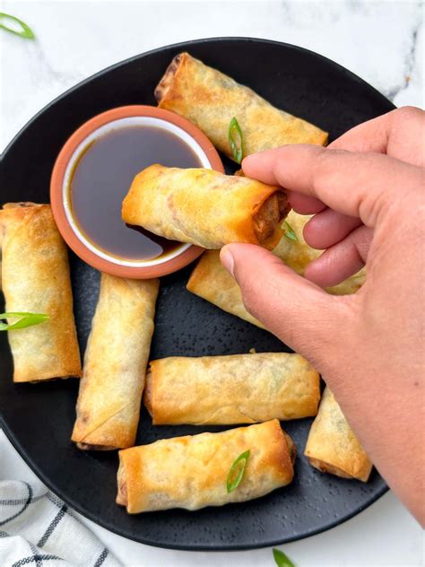 Air Fryer Frozen Spring Rolls Indian Veggie Delight