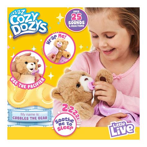 Little Live Pets Cozy Dozy The Bear Wilko