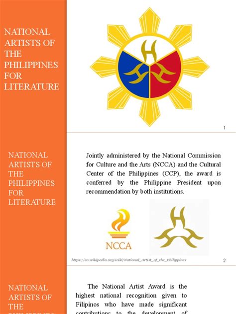 National Artist For Literature | PDF | Philippines