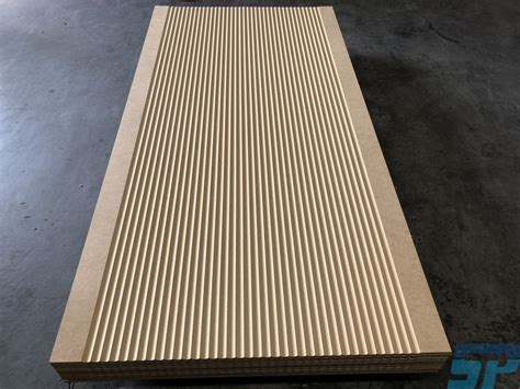 Mdf Fluted Detail Scandinavian Profiles Machining And Fabricating Building Materials