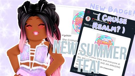 🚢new Royale High Summer Badge 🌞 👑 Royale High Updatestea