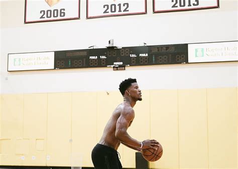 Jimmy Butler Seen Working Out At Miami Heat Practice Facility At 4 Am