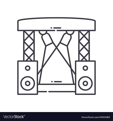 Stage Icon Vector