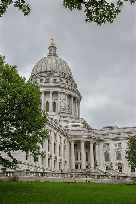 Madison Capital Building Photograph By Adam Romanowicz Fine Art America