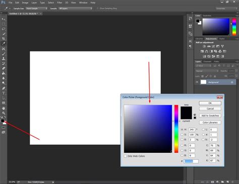 How To Change Canvas Color In Photoshop Clipping Way