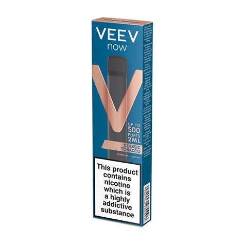 VEEV Now Classic Disposable Vape | Toasted Tobacco | Free UK Delivery