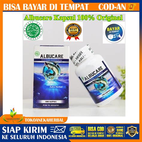 Jual ALBUCARE Original Kapsul Ekstrak Ikan Gabus Satu Satunya Yang