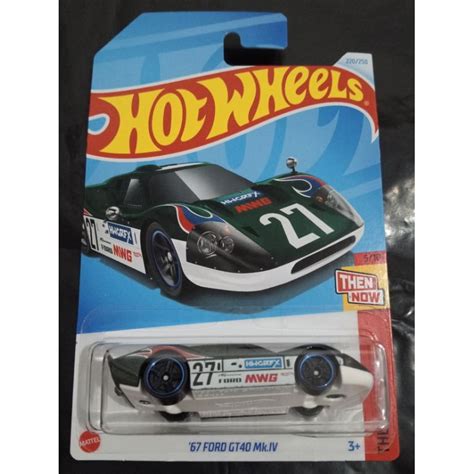 Hot WHEELS 67 FORD GT40 MK IV Shopee Philippines