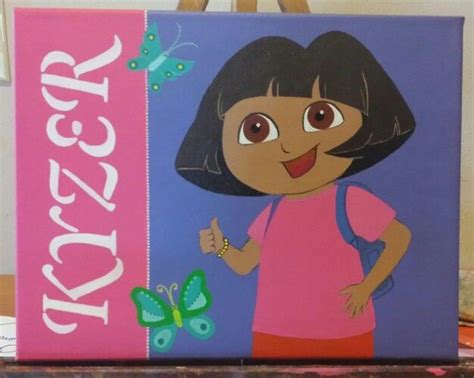 Dora The Explorer Painting At Explore Collection