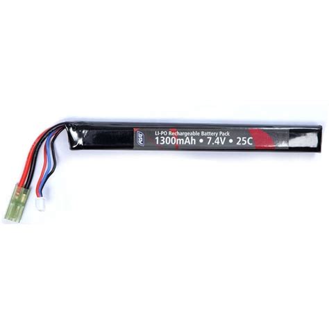 Batterie LiPo 7 4v Stick 1300mAh ASG Compacte Puissante Phenix