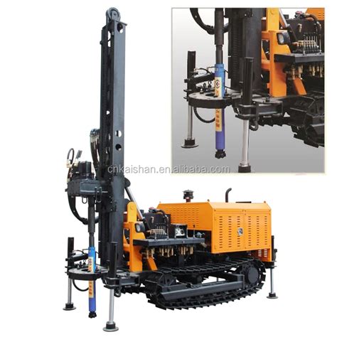 KW180 Depth 180m High Efficiency Crawler Hydraulic Water Well Drilling