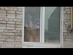 Naked In Public Nude Outdoor Outside Husband Sexy Frina Is Spying On Her From Car Window