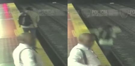 Un Hombre Cae A Las V As Del Metro Por Una Distracci N Con El M Vil