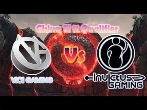 Vici Gaming Vs Invictus Gaming Lower Bracket Semifinal Ti11 2022 China