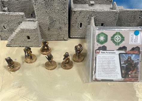 FFG Star Wars Legion Rebel Alliance Rebel Pathfinders Well Painted X6