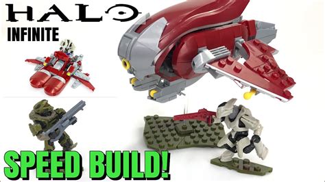 Halo Infinite Mega Construx Banshee Breakout Gnb24 Speed Build Both