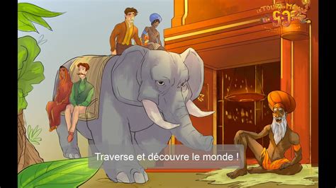 Le Tour du monde en 80 jours en Série Interactive Le Booktrailer