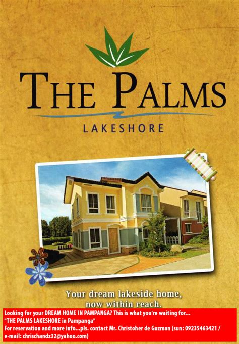 The Palms Lakeshore in Pampanga: The Palms Lakeshore in Pampanga