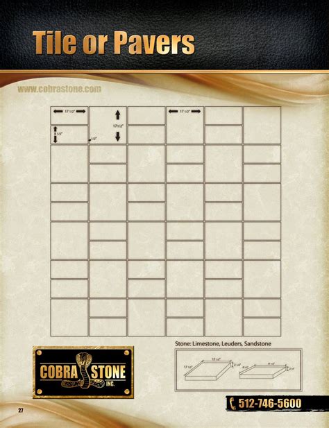 Layout Designs - Cobra Stone INC.