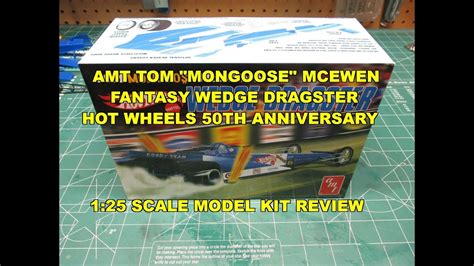 AMT TOM MONGOOSE MCEWEN FANTASY WEDGE DRAGSTER HOT WHEELS SCALE