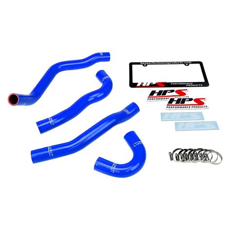 HPS 57 1043 BLUE Silicone Engine Coolant Radiator Hose Kit