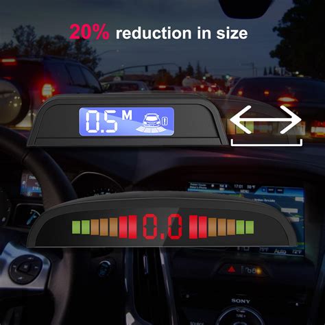 Snapklik Parking Sensors Compact Screen Distance Display