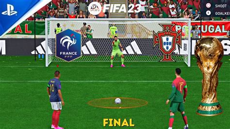 Fifa 23 Mbappe Vs Ronaldo France Vs Portugal Fifa World Cup Final Penalty Shootout 4k Youtube