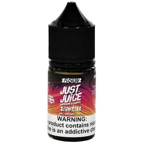 Essência Para Vaper Just Juice Fusion Nicsalt Berry Burst And Lemonade