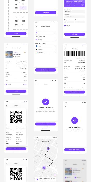 Car Parking App Ui Kit 60 Screens Figma Artofit