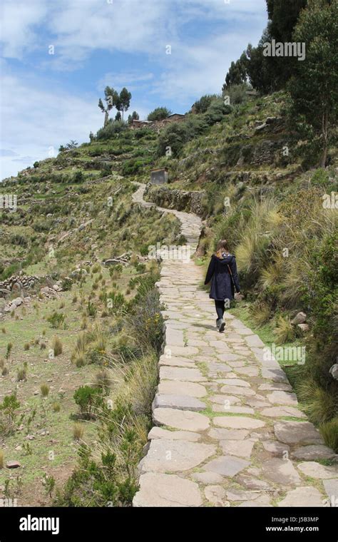 Island of Taquile Stock Photo - Alamy