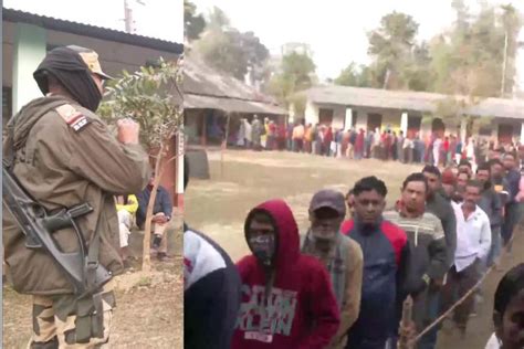 Tripura Assembly Polls Voting Begins Amid Tight Security