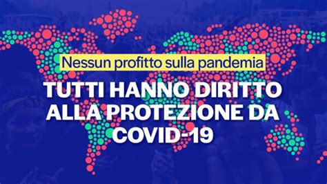 Nessun Profitto Sulla Pandemia Soliera Aderisce Alla Campagna Di