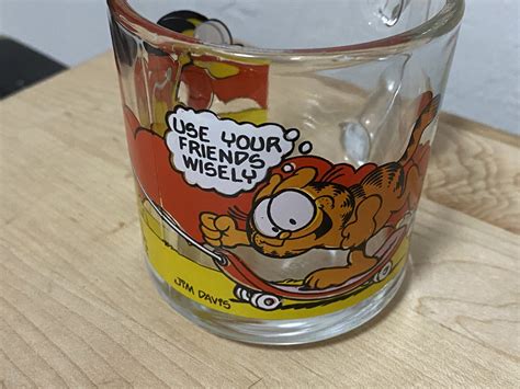 Garfield Use Your Friends Wisely Mcdonalds Mug Ppm Lead