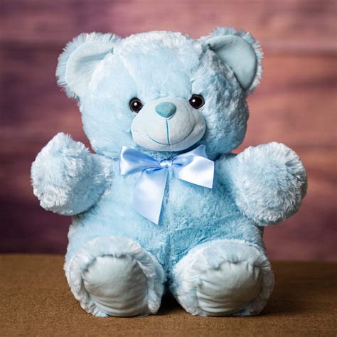 Blue Baby Teddy Bear