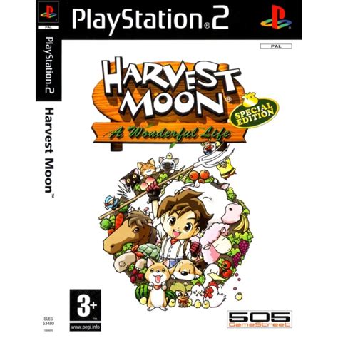 แผ่นเกมส์ Harvest Moon A Wonderful Life Special Edition Ps2