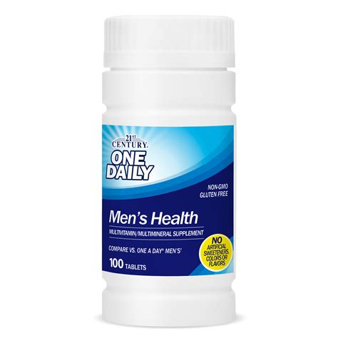 St Century One Daily Mens Health Tabs Multivitamin Png Pharmacy