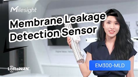 Water Leak Detector With A Membrane Featuring LoRaWAN YouTube