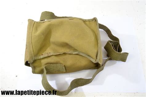 Etui musette pour masque à gaz Défense Passive Schneider Poelman GT