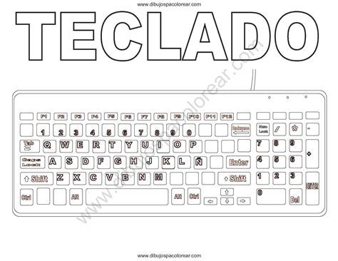 Teclado De Computadora Y Sus Funciones De Cada Tecla 6