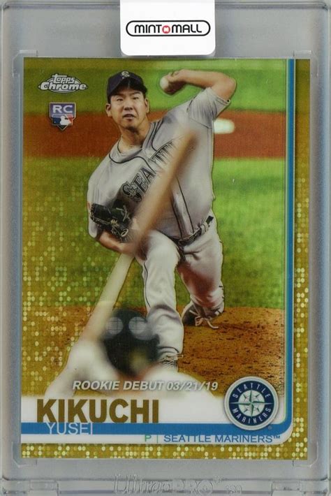 ミントモール Mint 新宿店 2019 Topps Chrome Update Gold Refractors Yusei Kikuchi Seattle Mariners