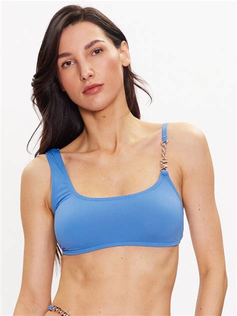 MICHAEL Michael Kors Bikini Oberteil MM1K033 Blau Modivo De