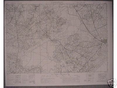 Tactical map of Carentan, D-Day 101st /Band of Brothers | #32848810