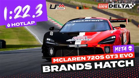 Acc Onboard Lap Mclaren S Gt Evo At Brands Hatch Cda M Lfm Youtube