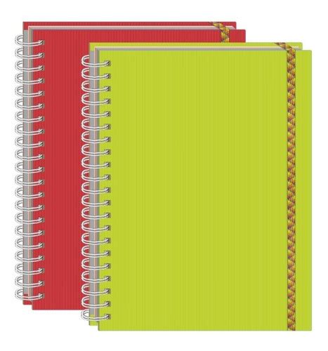 Cuaderno Libreta Profesional 2 Pack Pasta Dura 200hj Envío Gratis