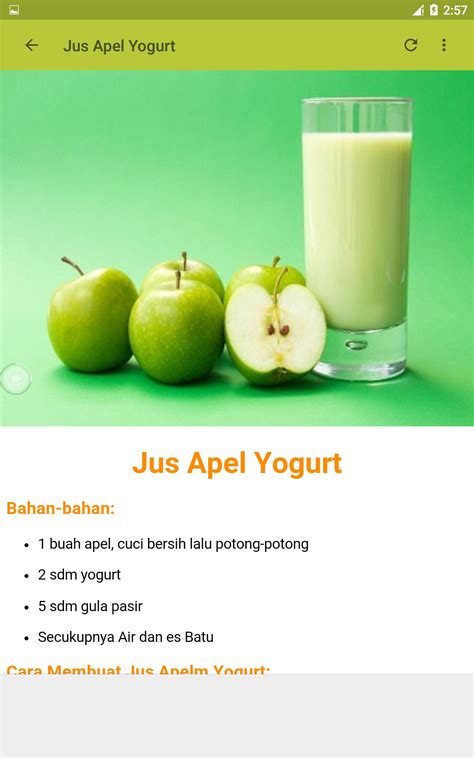 Aneka Resep Jus Buah Dan Sayur Apk For Android Download