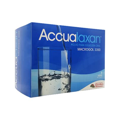 Polietilenglicol 3350 Accualaxan Polvo Para Solución Oral Megalabs 17 g