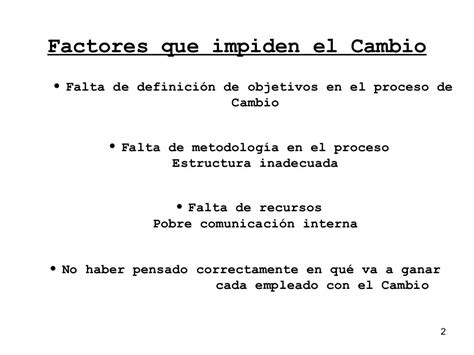 Resistencia Al Cambio Organizacional